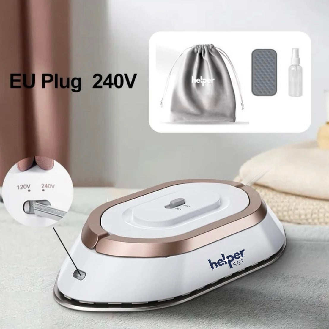 Compact Travel Iron Pro