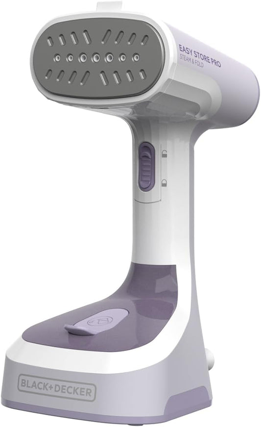 BLACK+DECKER Compact Garment Steamer — Portable Wrinkle Remover for Home & Travel