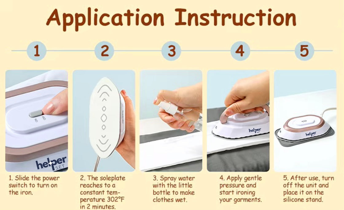 Compact Travel Iron Pro